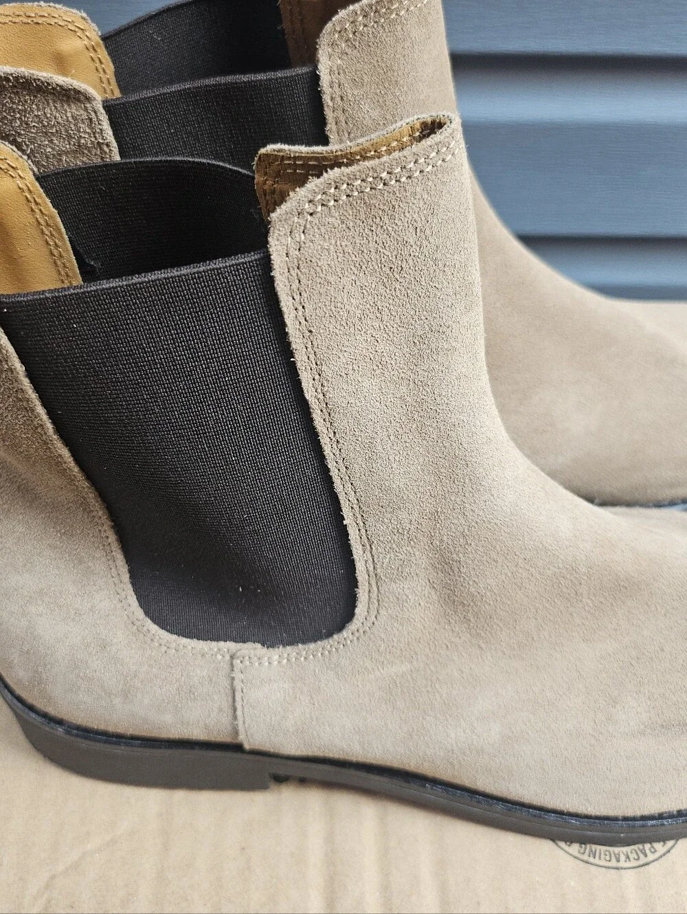 Bruno Magli Men's Suede Chukka Boots in Beige